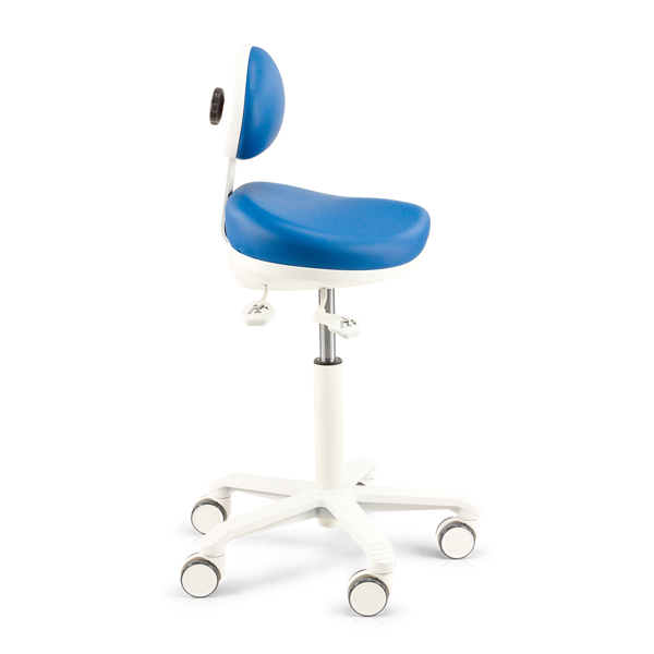 Score Apical Stamskin Capri Blau weißes Fußkreuz von der Seite