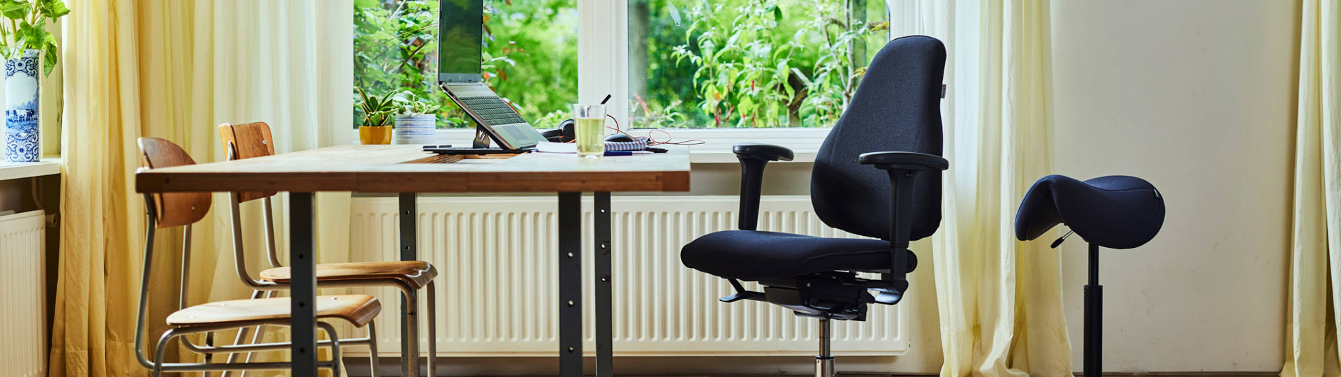 Eine gesunde Sitzhaltung