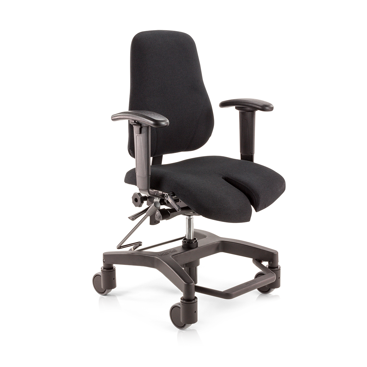 Mobility Work Chair 5000 Arthrodese Trevira D09 Black (1B)