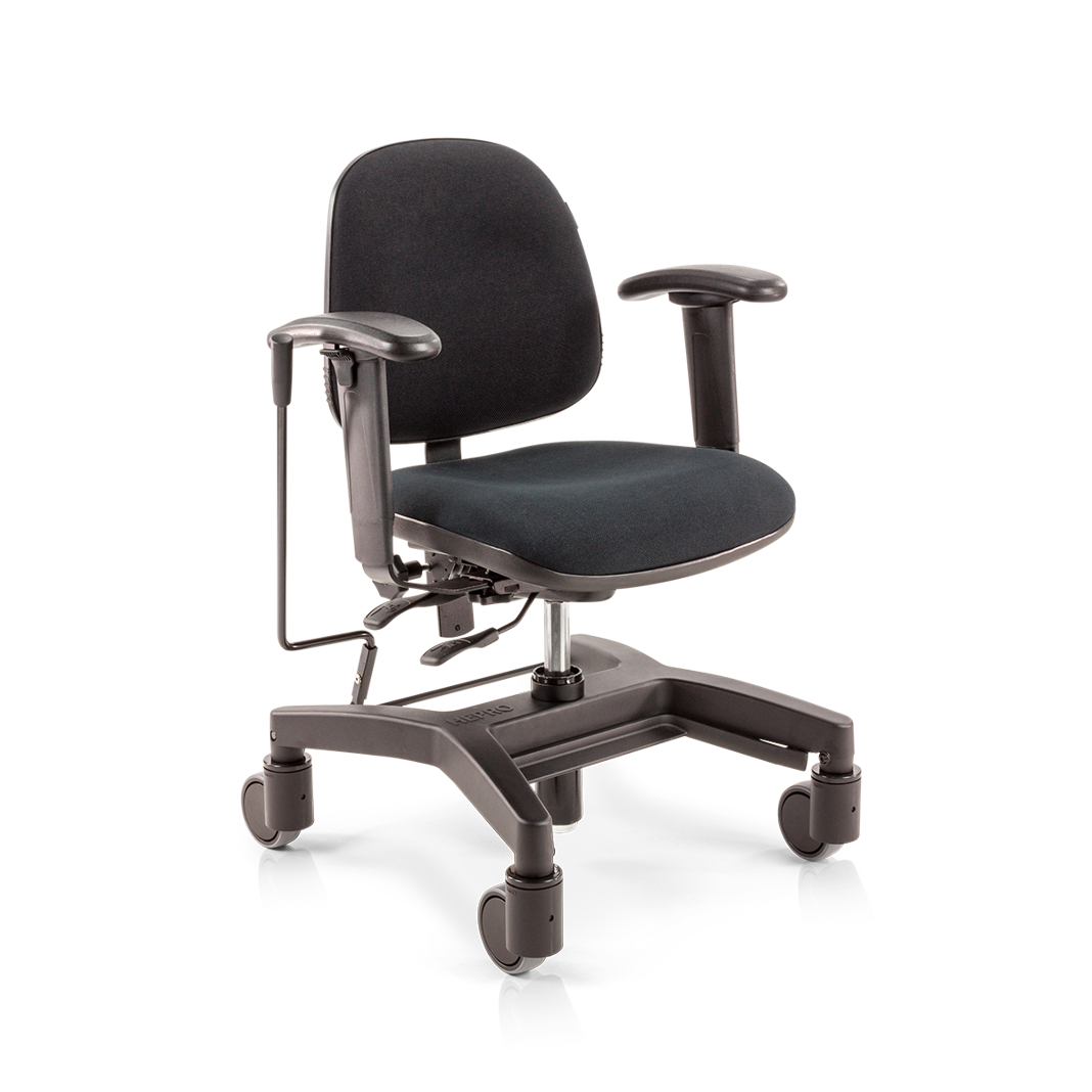 Mobility Work Chair 2300 Trevira D09 Black (1A)