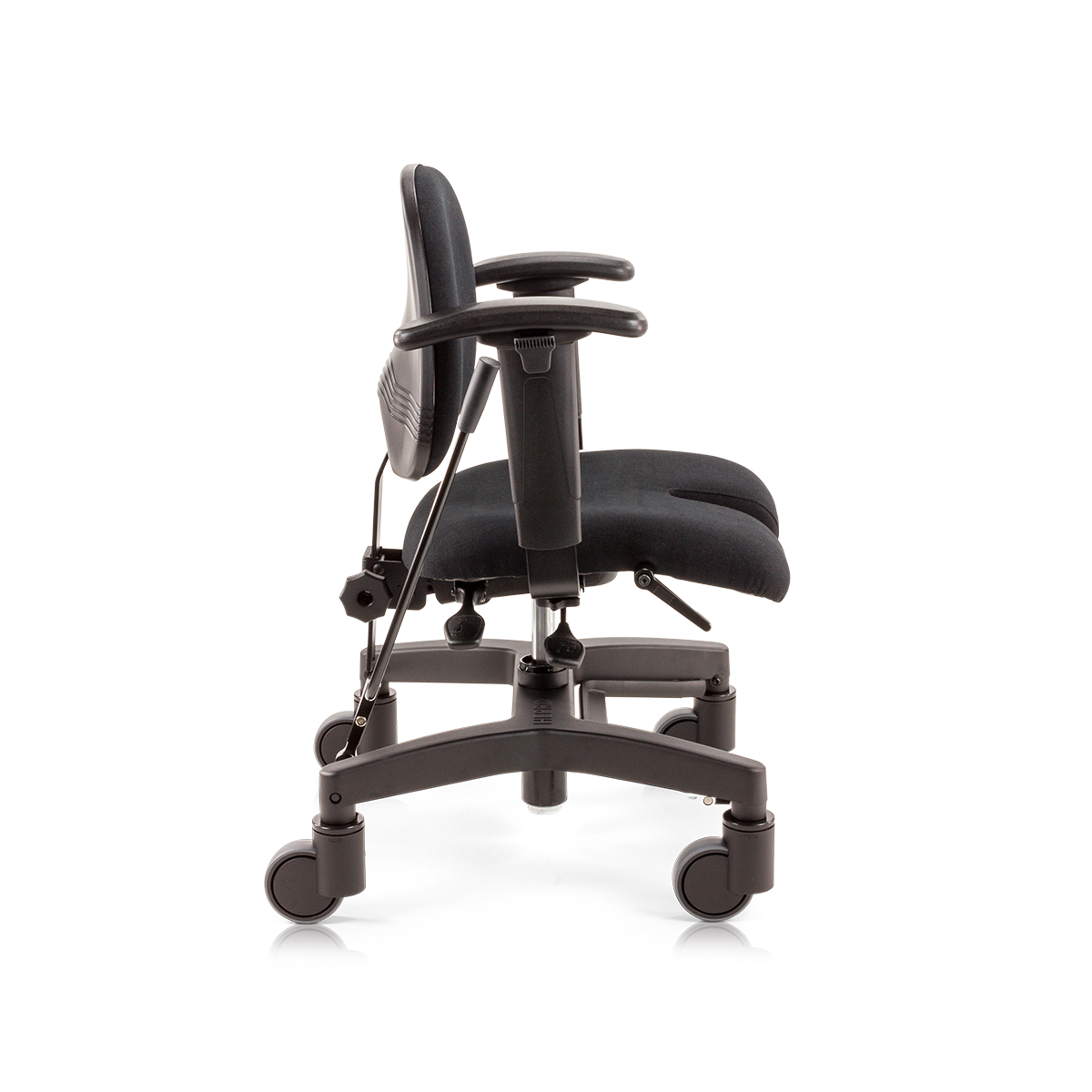Mobility Work Chair 2300 Arthrodese Trevira D09 Black (2)