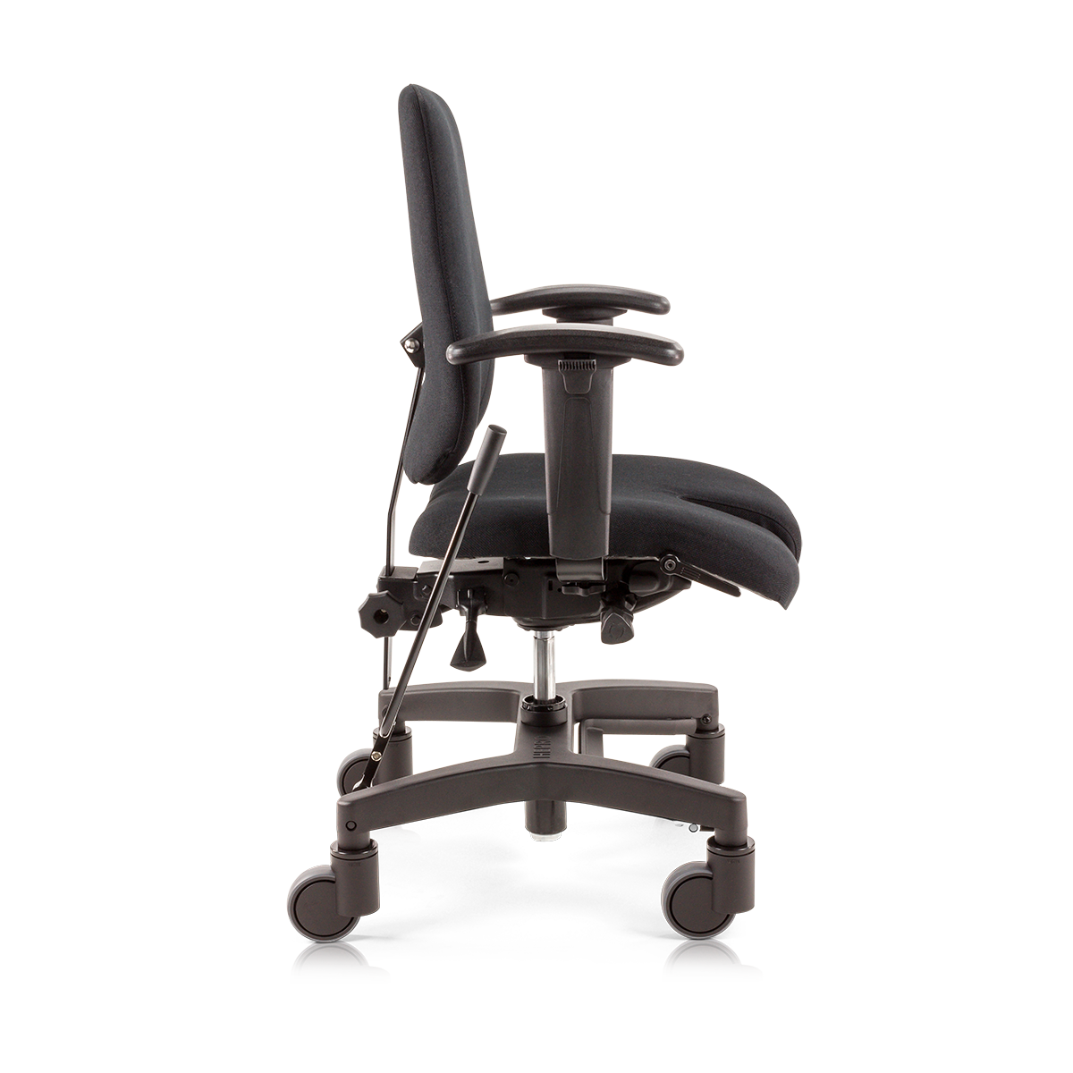 Mobility Work Chair 5000 Arthrodese Trevira D09 Black (2)