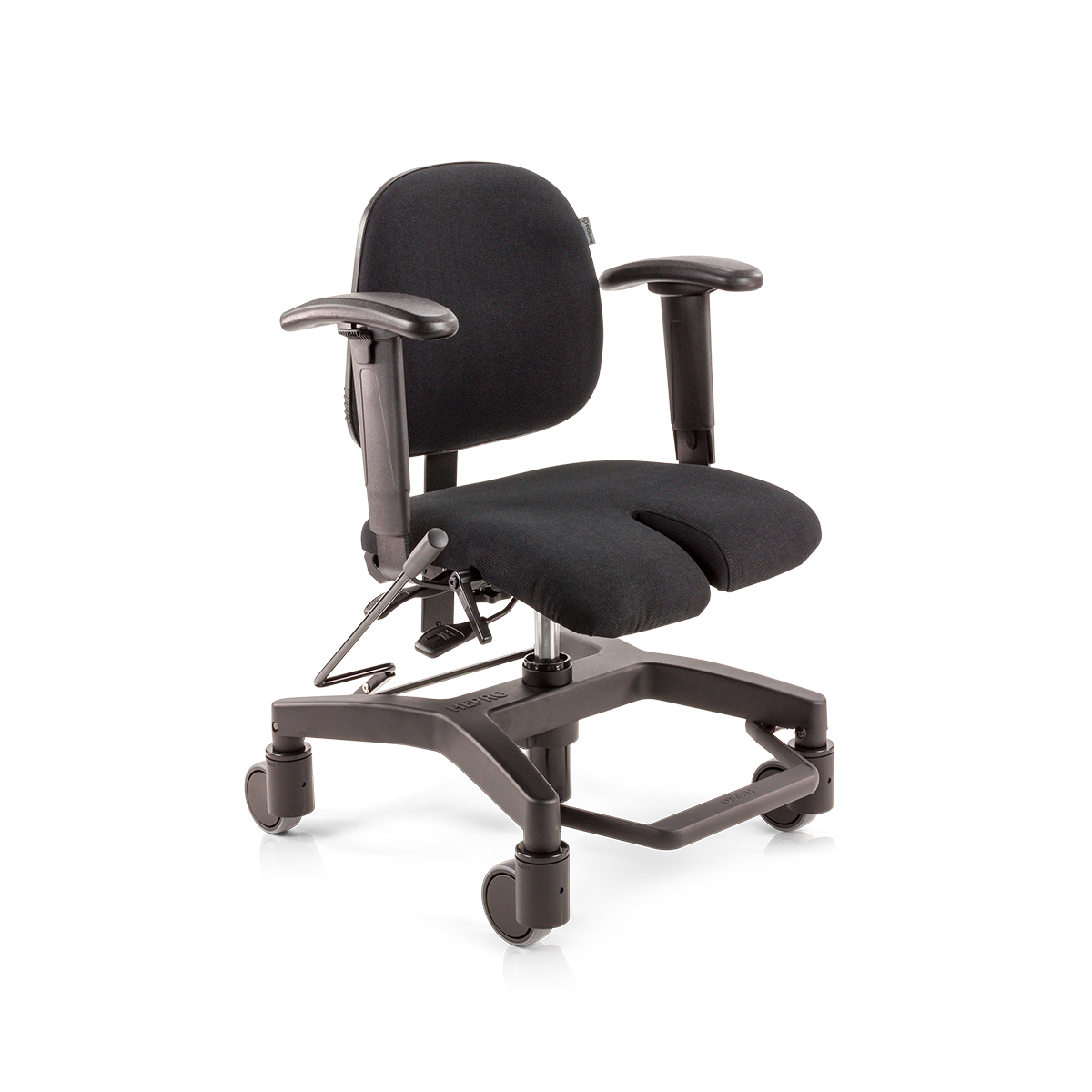 Mobility Work Chair 2300 Arthrodese Trevira D09 Black (1B)